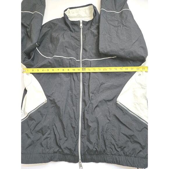 Nike Air Jordan Essentials Warm Up Jacket Men's L Black/White EUC - Picture 4 of 13